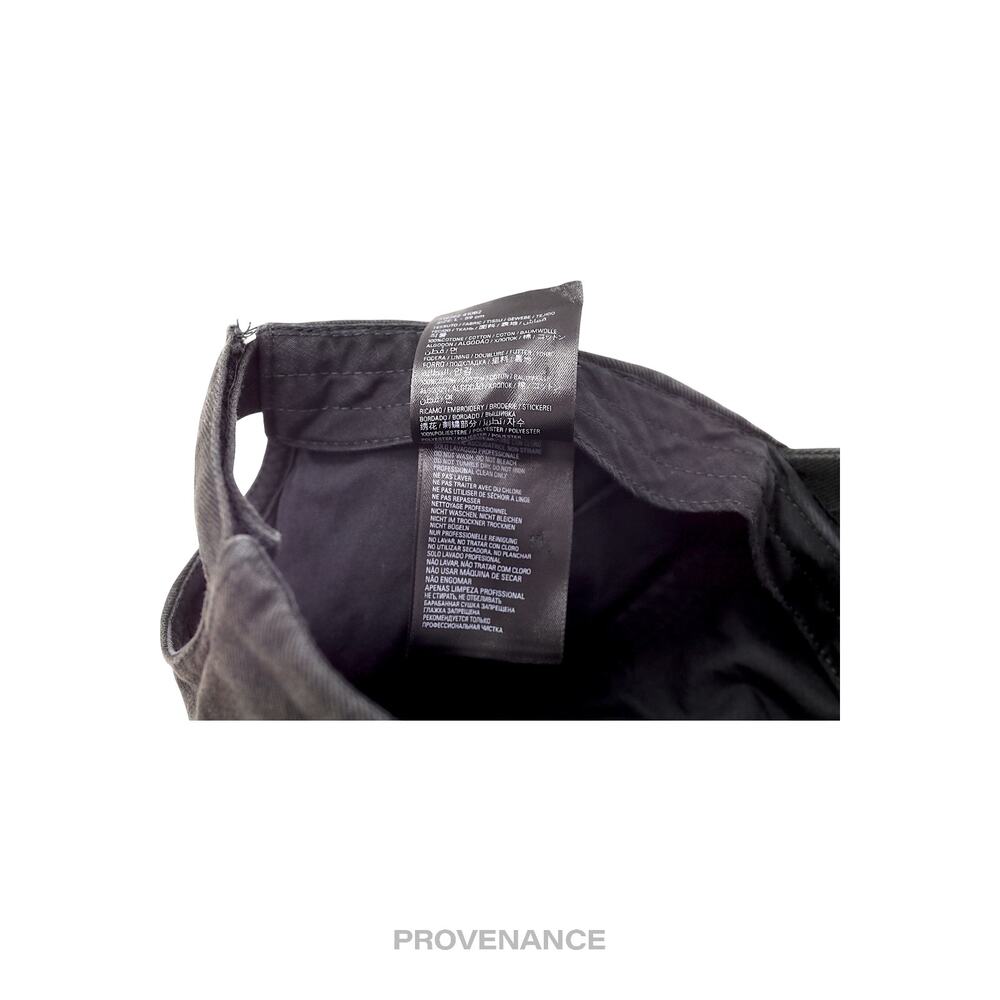 🔴 Balenciaga Embroidered Logo BB Lazer Destroyed Cap Black - Picture 13 of 13